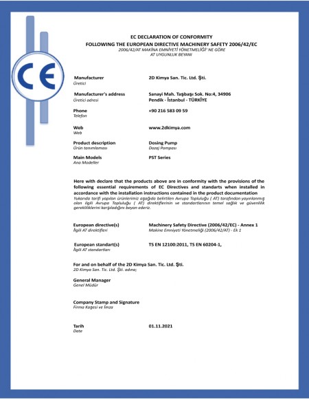 2D Kimya - Plastik Endüstrisi - Renklendiriciler ve Katkı Maddeleri